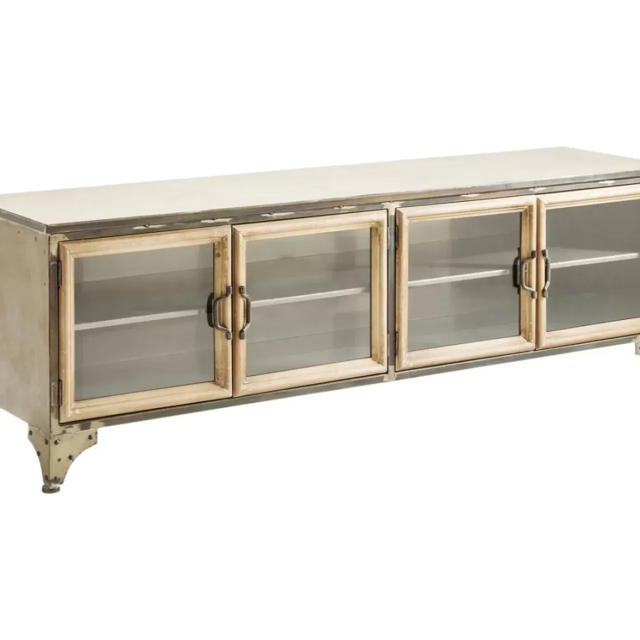 Kommoden & Sideboards-KARE Design Lowboard Kontor Metall