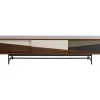 Kommoden & Sideboards-KARE Design Lowboard Lamello Colore 210X50Cm