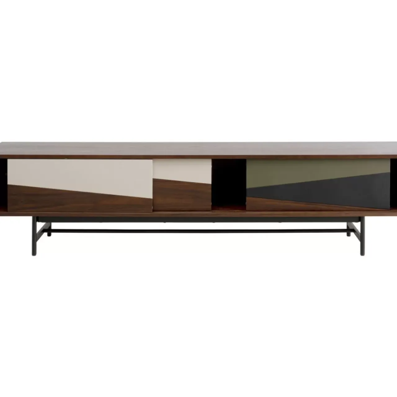 Kommoden & Sideboards-KARE Design Lowboard Lamello Colore 210X50Cm