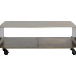 Kommoden & Sideboards-KARE Design Lowboard Lounge M Mobil Bronze 90X30Cm
