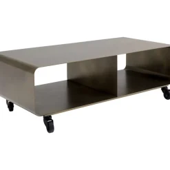 Kommoden & Sideboards-KARE Design Lowboard Lounge M Mobil Bronze 90X30Cm