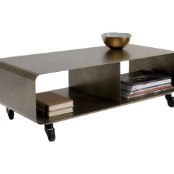 Kommoden & Sideboards-KARE Design Lowboard Lounge M Mobil Bronze 90X30Cm