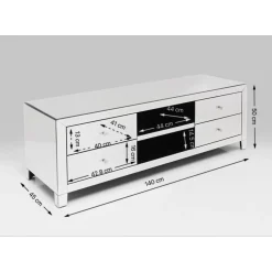 Kommoden & Sideboards-KARE Design Lowboard Luxury 140Cm