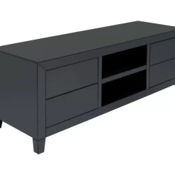 Kommoden & Sideboards-KARE Design Lowboard Luxury Push Grau 140X50Cm