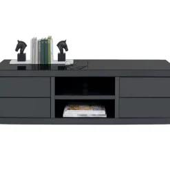 Kommoden & Sideboards-KARE Design Lowboard Luxury Push Grau 140X50Cm