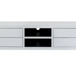Kommoden & Sideboards-KARE Design Lowboard Luxury Push Weiss 140X50Cm