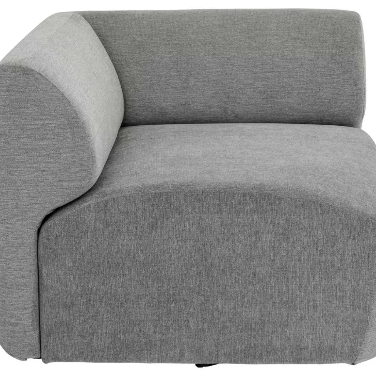 Sofas & Couches-KARE Design Lucca Ecke Elements Grau 86Cm