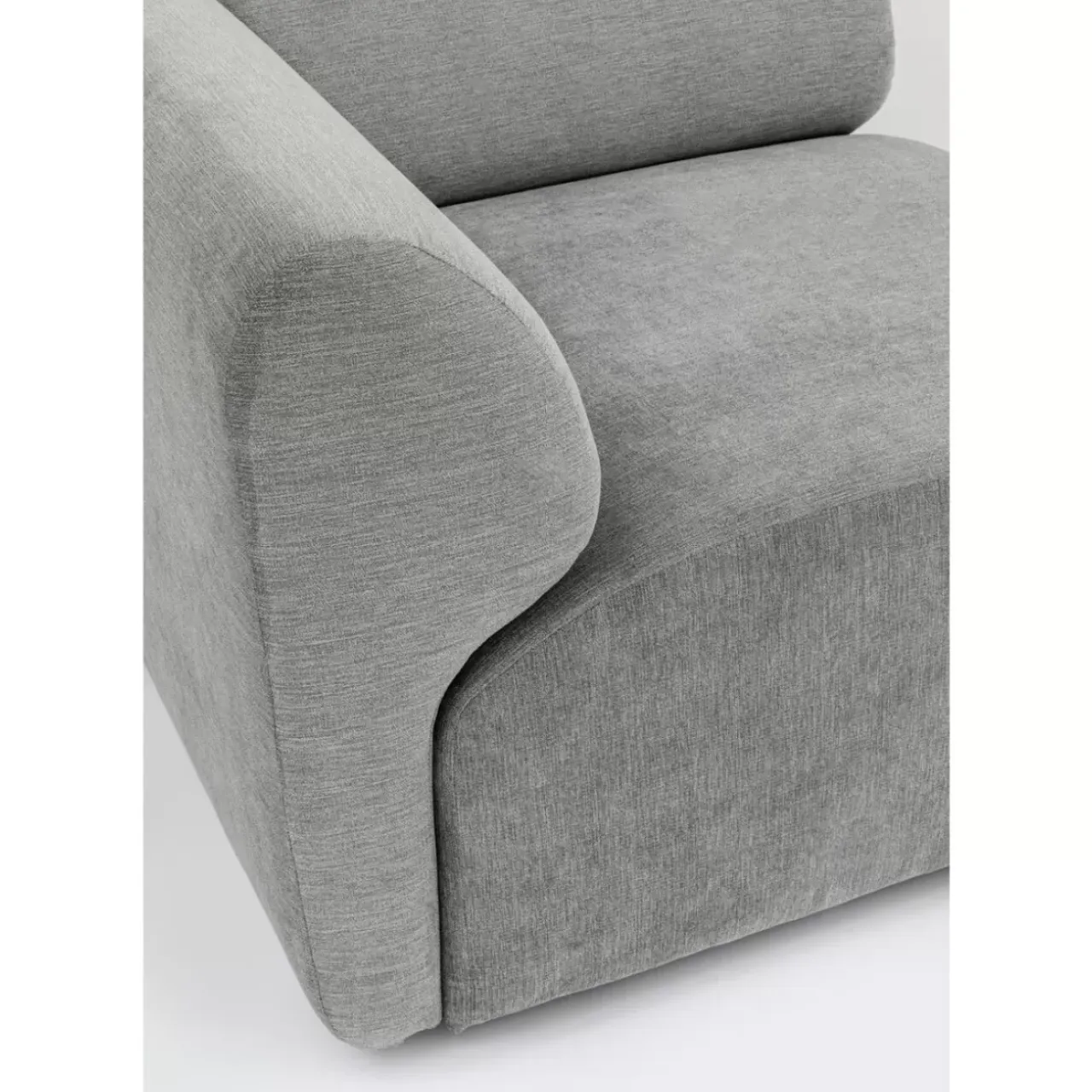 Sofas & Couches-KARE Design Lucca Ecke Elements Grau 86Cm