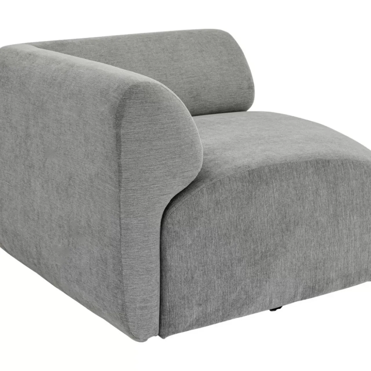 Sofas & Couches-KARE Design Lucca Ecke Elements Grau 86Cm