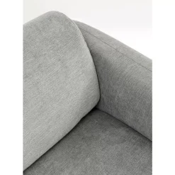 Sofas & Couches-KARE Design Lucca Ottomane Elements Grau Rechts 90Cm