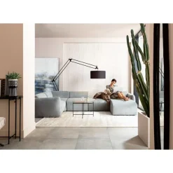 Sofas & Couches-KARE Design Lucca Schlussecke Elements Links Grau 89Cm