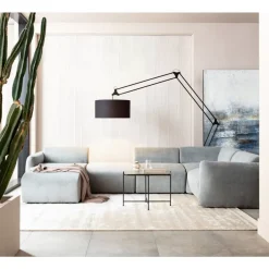 Sofas & Couches-KARE Design Lucca Schlussecke Elements Rechts Grau 89Cm