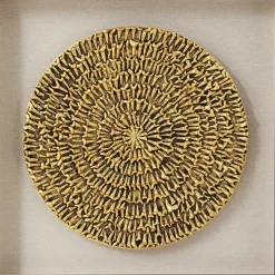 Bilder-KARE Design Objektbild Chain Circle 60X60Cm