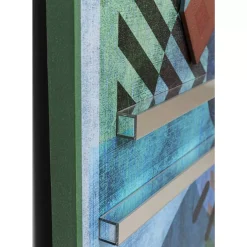 Bilder-KARE Design Objektbild Geometric Woman 100X150Cm