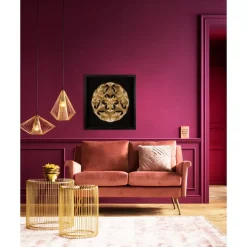 Bilder-KARE Design Objektbild Leaf Ball 60X60Cm