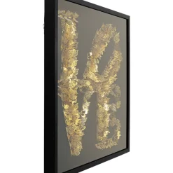 Bilder-KARE Design Objektbild Love Butterfly 90X90Cm