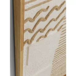 Bilder-KARE Design Objektbild Sandy Waves 81X122Cm