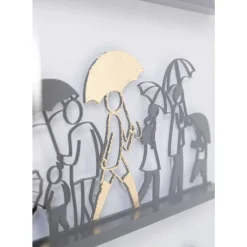 Bilder-KARE Design Objektbild Singing In The Rain 90X90Cm
