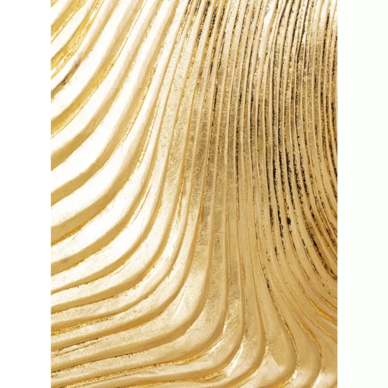 Bilder-KARE Design Objektbild Wave Gold (2/Set)