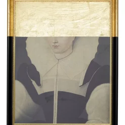 Bilder-KARE Design Olbild Frame Incognito Lady 100X80