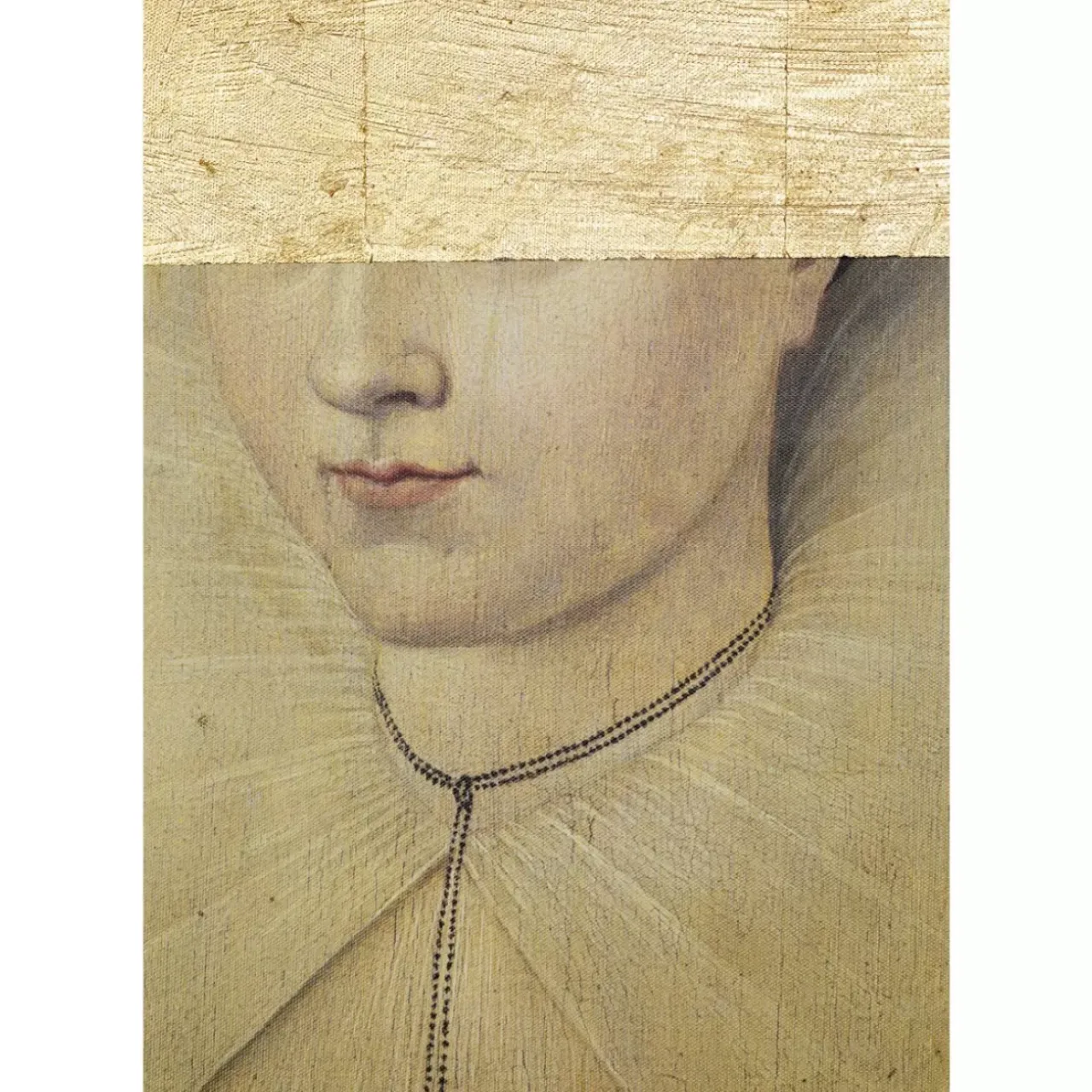 Bilder-KARE Design Olbild Frame Incognito Lady 100X80