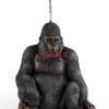 Sonstiges & Zubehör Accessoires-KARE Design Papierrollenhalter Sitting Monkey Gorilla 51Cm