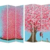 Paravents-KARE Design Paravent Boat Vs Flower Girl 120X180Cm