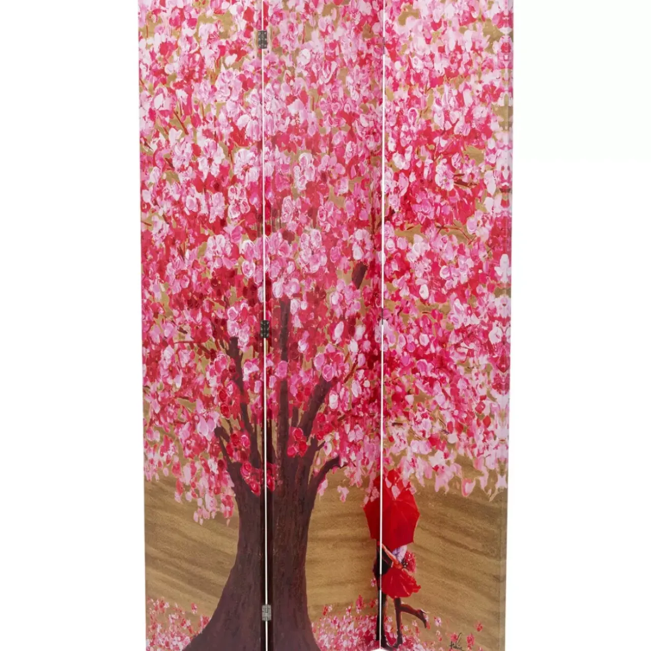 Paravents-KARE Design Paravent Flower Couple Vs Flower Boat 120X180