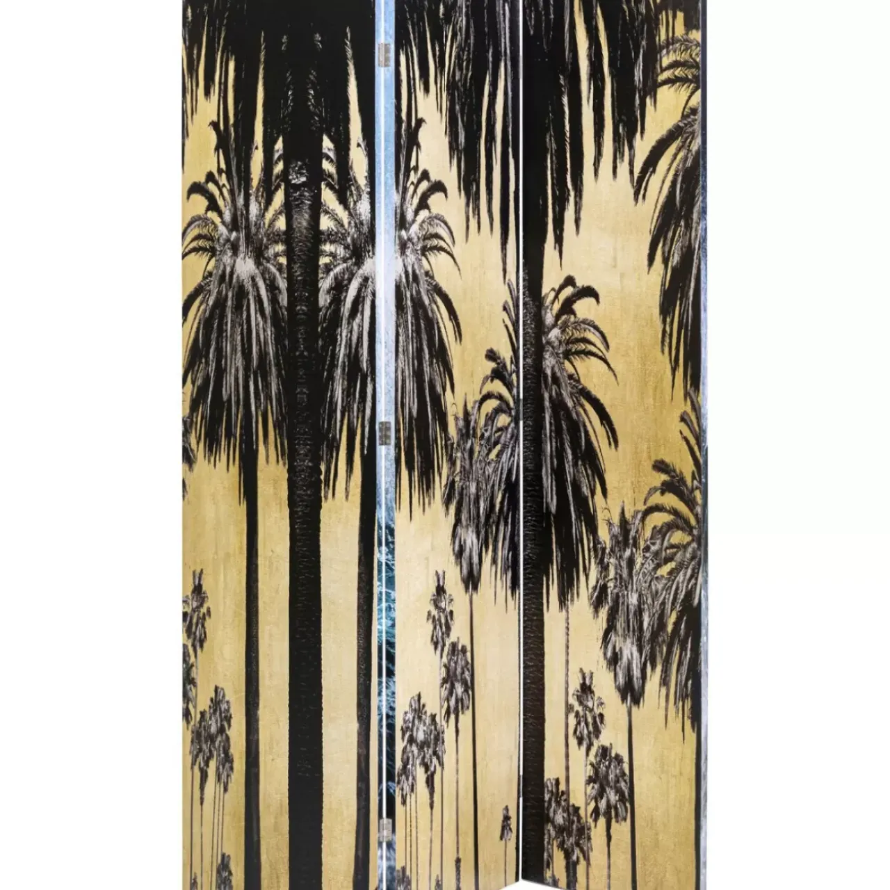 Paravents-KARE Design Paravent Triptychon Wave Vs Palms 120X180Cm