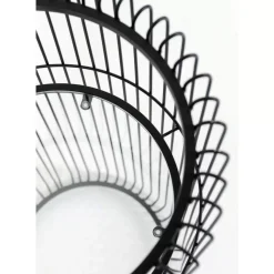 Aufbewahrung & Ordnung-KARE Design Pflanzenstander Wire Schwarz 70Cm