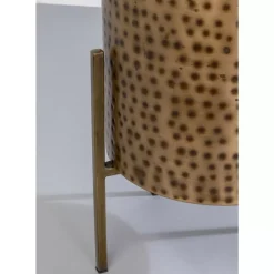 Aufbewahrung & Ordnung-KARE Design Pflanztopf Mynah Gold 42Cm