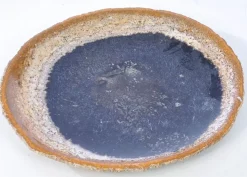 Geschirr & Tischaccessoires-KARE Design Platte Stone Age Versteinertes Holz