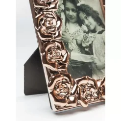 Deko & Geschenkartikel-KARE Design Rahmen Rosenbluten Rosegold 10X15Cm