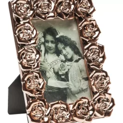 Deko & Geschenkartikel-KARE Design Rahmen Rosenbluten Rosegold 10X15Cm