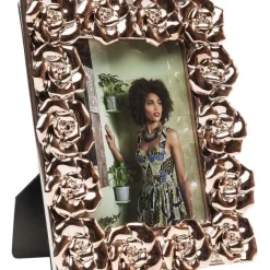 Deko & Geschenkartikel-KARE Design Rahmen Rosenbluten Rosegold 13X18Cm