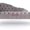 Sofas & Couches-KARE Design Recamiere Desire Velvet Silbergrau