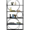 Regale-KARE Design Regal Circle Schwarz 100X200Cm