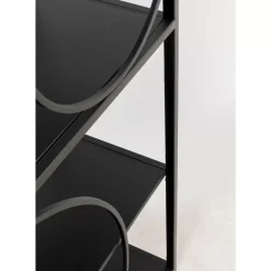 Regale-KARE Design Regal Circle Schwarz 100X200Cm