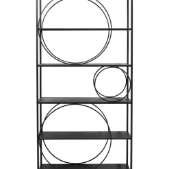 Regale-KARE Design Regal Circle Schwarz 100X200Cm