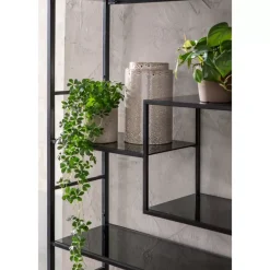 Regale-KARE Design Regal Loft Schwarz 195X115