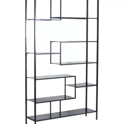 Regale-KARE Design Regal Loft Schwarz 195X115