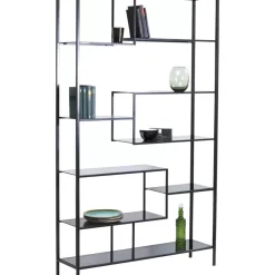 Regale-KARE Design Regal Loft Schwarz 195X115