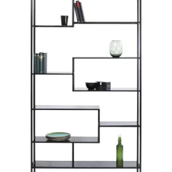 Regale-KARE Design Regal Loft Schwarz 195X115