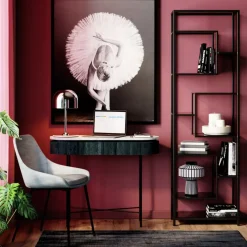 Regale-KARE Design Regal Loft Schwarz 195X60