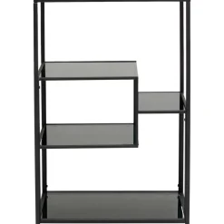 Regale-KARE Design Regal Loft Schwarz 100X60