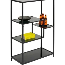 Regale-KARE Design Regal Loft Schwarz 100X60