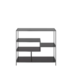 Regale-KARE Design Regal Loft Schwarz 100X115