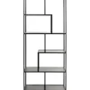Regale-KARE Design Regal Loftie Schwarz 77X185Cm
