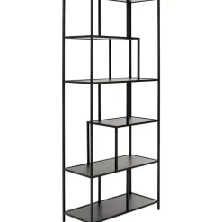 Regale-KARE Design Regal Loftie Schwarz 77X185Cm