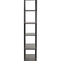 Regale-KARE Design Regal Loftie Schwarz 77X185Cm